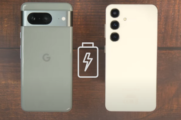 Samsung Galaxy S24 Vs Google Pixel 8 Battery Life